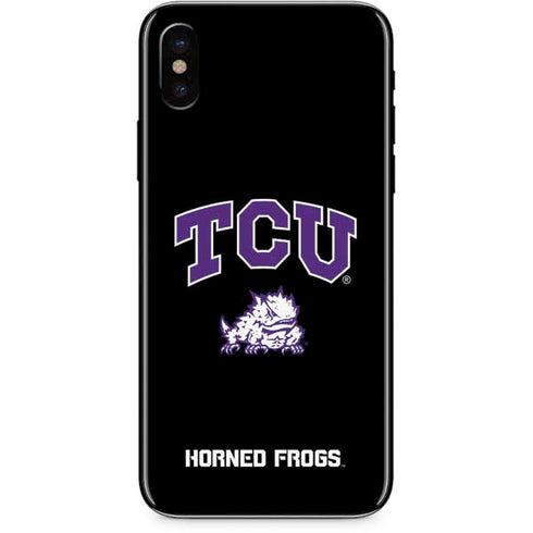 TCU Horned Frogs Logo iPhone X Skin