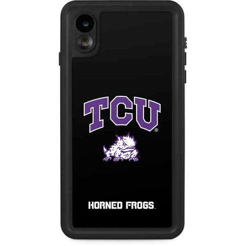 TCU Horned Frogs Logo iPhone XR Waterproof Case