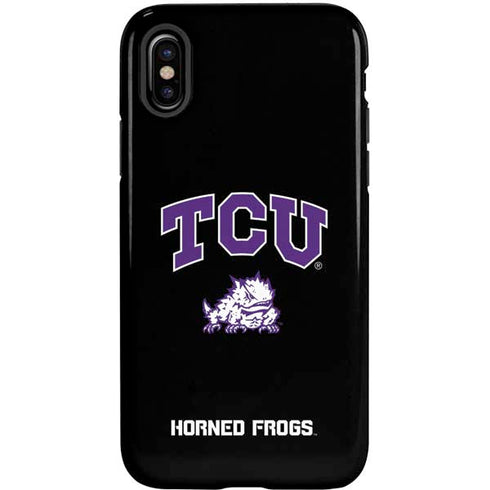 TCU Horned Frogs Logo iPhone XS Pro Case