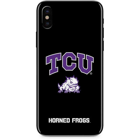 TCU Horned Frogs Logo iPhone XS Skin