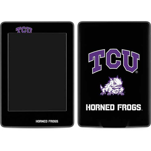 Texas Christian University TCU Horned Frogs Logo Amazon Kindle Skin