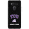 Texas Christian University TCU Horned Frogs Logo LG K51/Q51 Clear Case