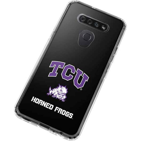 Texas Christian University TCU Horned Frogs Logo LG K51/Q51 Clear Case