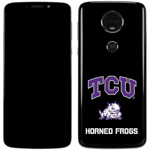 TCU Horned Frogs Logo Moto E5 Plus Skin
