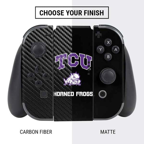 TCU Horned Frogs Logo Nintendo Switch Bundle Skin