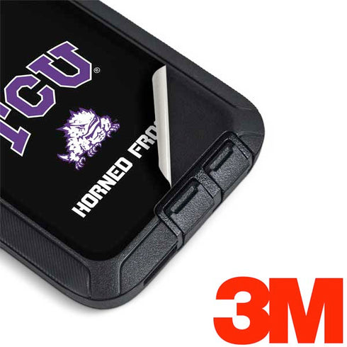 Texas Christian University TCU Horned Frogs Logo Otterbox Defender Galaxy Skin