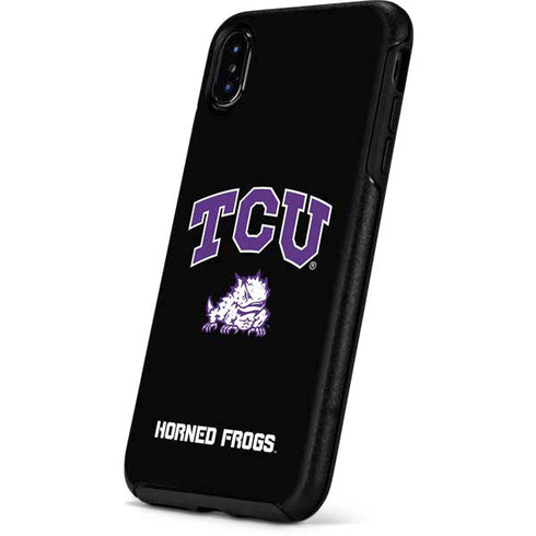 Texas Christian University TCU Horned Frogs Logo Otterbox Symmetry iPhone Skin