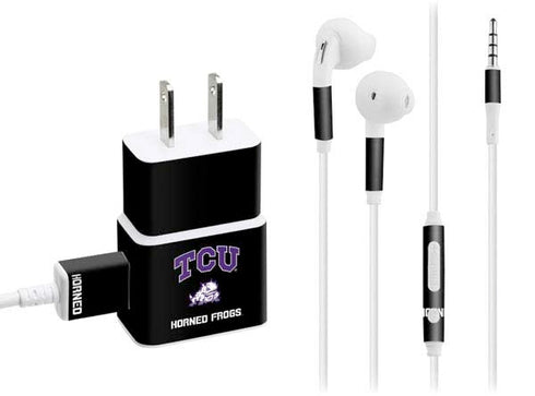 TCU Horned Frogs Logo Phone Charger Skin