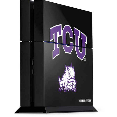 TCU Horned Frogs Logo PS4 Console Skin