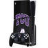 Texas Christian University TCU Horned Frogs Logo PS5 Slim Disk Bundle Skin