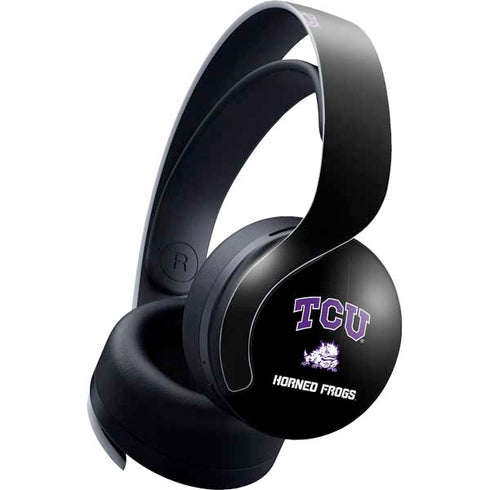 TCU Horned Frogs Logo PULSE 3D Wireless Headset for PS5 Skin