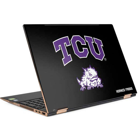 Texas Christian University TCU Horned Frogs Logo HP Spectre Skin