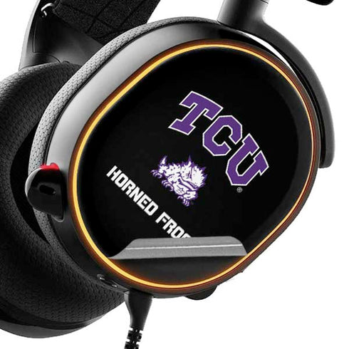 TCU Horned Frogs Logo SteelSeries Arctis 3 Skin