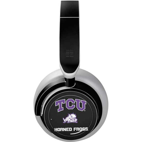 TCU Horned Frogs Logo Surface Headphones Skin