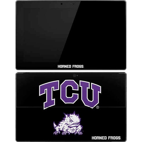 TCU Horned Frogs Logo Surface Pro Tablet Skin