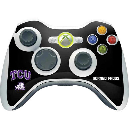 TCU Horned Frogs Logo Xbox 360 Wireless Controller Skin
