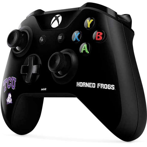 TCU Horned Frogs Logo Xbox One X Controller Skin
