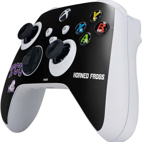TCU Horned Frogs Logo Xbox Series S Controller Skin
