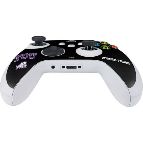 TCU Horned Frogs Logo Xbox Series S Controller Skin
