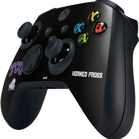 TCU Horned Frogs Logo Xbox Series X Controller Skin