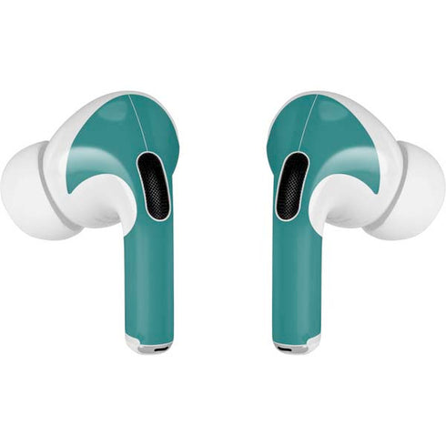 Teal Blue Solid AirPods Pro 2nd Gen Skin