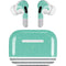 Teal and Grey Stripes AirPods Pro 2nd Gen Skin