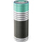 Teal and Grey Stripes Amazon Echo Skin