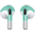 Teal and Grey Stripes Apple AirPods (3rd Gen 2021) Skin