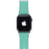 Teal and Grey Stripes Apple Watch Band 42-44mm