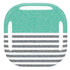 Teal and Grey Stripes Galaxy Buds Pro Skin