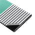 Teal and Grey Stripes Galaxy Note 10 Skin