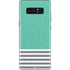Teal and Grey Stripes Galaxy Note 8 Skin