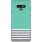 Teal and Grey Stripes Galaxy Note 9 Skin
