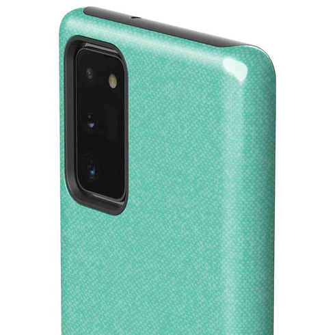 Teal and Grey Stripes Galaxy Note20 5G Pro Case
