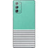 Teal and Grey Stripes Galaxy Note20 5G Skin