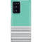 Teal and Grey Stripes Galaxy Note20 Ultra 5G Lite Case