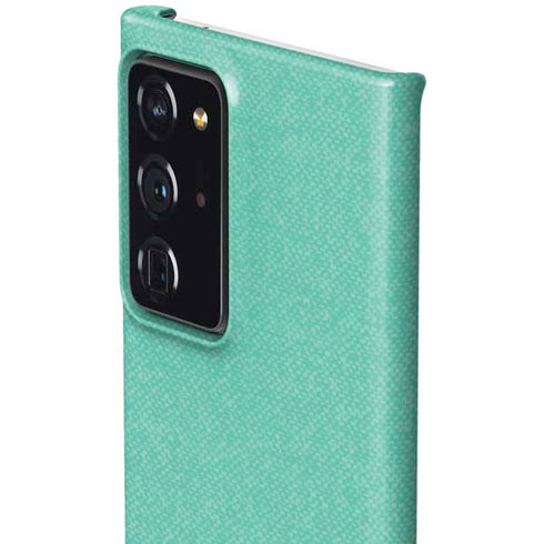 Teal and Grey Stripes Galaxy Note20 Ultra 5G Lite Case