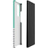 Teal and Grey Stripes Galaxy Note20 Ultra 5G Lite Case