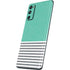 Teal and Grey Stripes Galaxy S20 Fan Edition Skin