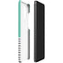 Teal and Grey Stripes Galaxy S20 Lite Case