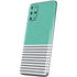 Teal and Grey Stripes Galaxy S20 Plus Skin