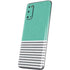 Teal and Grey Stripes Galaxy S20 Skin