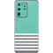 Teal and Grey Stripes Galaxy S20 Ultra 5G Skin