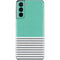Teal and Grey Stripes Galaxy S21 5G Skin