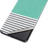 Teal and Grey Stripes Galaxy S21 5G Skin