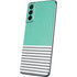 Teal and Grey Stripes Galaxy S21 Plus 5G Skin