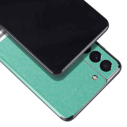 Teal and Grey Stripes Galaxy S21 Plus 5G Skin