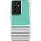 Teal and Grey Stripes Galaxy S21 Ultra 5G Pro Case