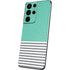 Teal and Grey Stripes Galaxy S21 Ultra 5G Skin