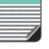 Teal and Grey Stripes Galaxy S23 Plus Skin